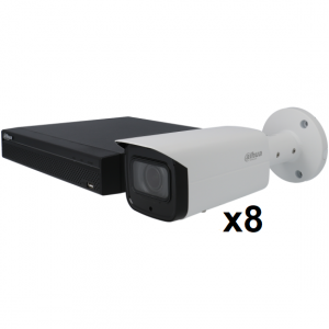 Kit de vidéosurveillance 8 Caméras avec enregistreur