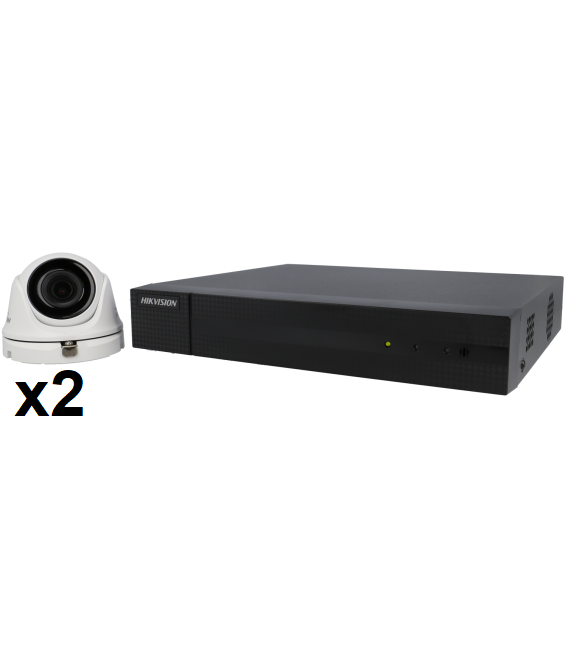 Kit de vidéosurveillance (KIT-4N1-MD-4MPX-FIXED-IR20-2)
