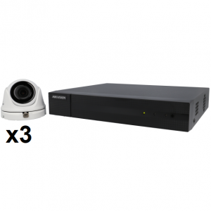 Kit de vidéosurveillance (KIT-4N1-MD-4MPX-FIXED-IR20-3)