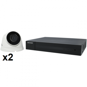 Kit de vidéosurveillance (KIT-IP/POE-MD-2MPX-FIXED-IR30-2)