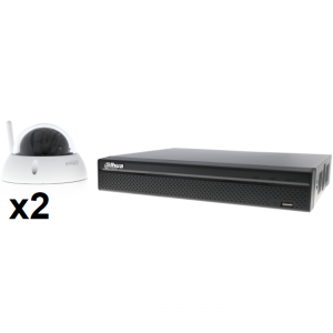 Kit de vidéosurveillance (KIT-IP/WIFI-MD-4MPX-FIXED-IR30-2)