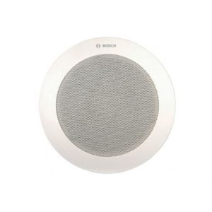 Bosch LC4 6W Ceiling Loudspeaker, Wide Angle, EN54-24 Certified, Blanc