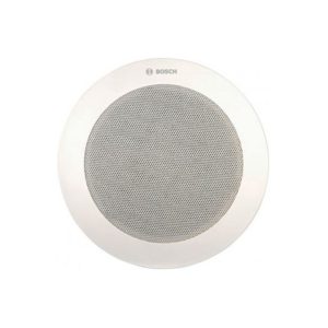 Bosch LC4 6W Ceiling Loudspeaker, Wide Angle, EN54-24 Certified, Blanc