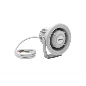 Bosch LH2-UC06 Haut-parleur à pavillon 6W, boîtier ABS IP67, restitution vocale et musicale haute qualité